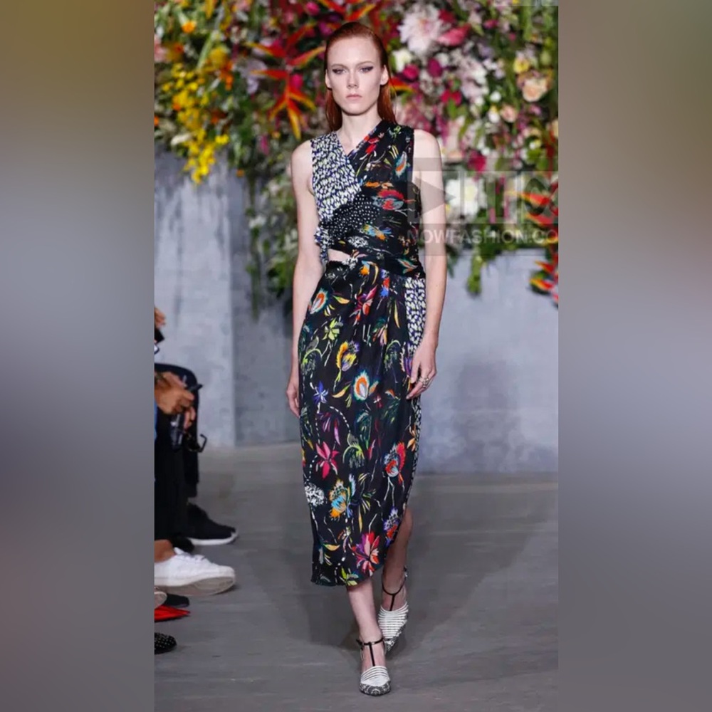 Jason Wu 2018 Collection 100% Silk Dress